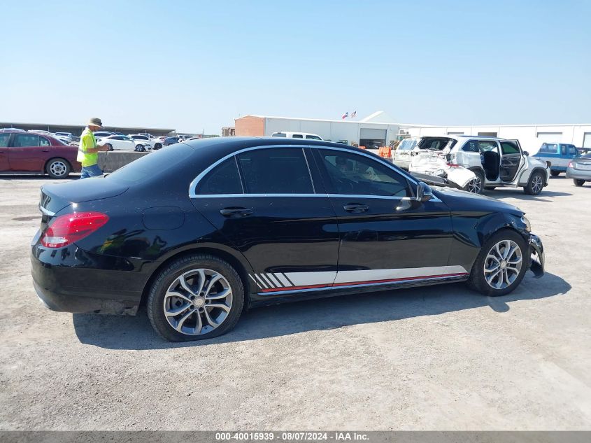 2017 Mercedes-Benz C 300 Luxury/Sport VIN: 55SWF4JB8HU186673 Lot: 40015939