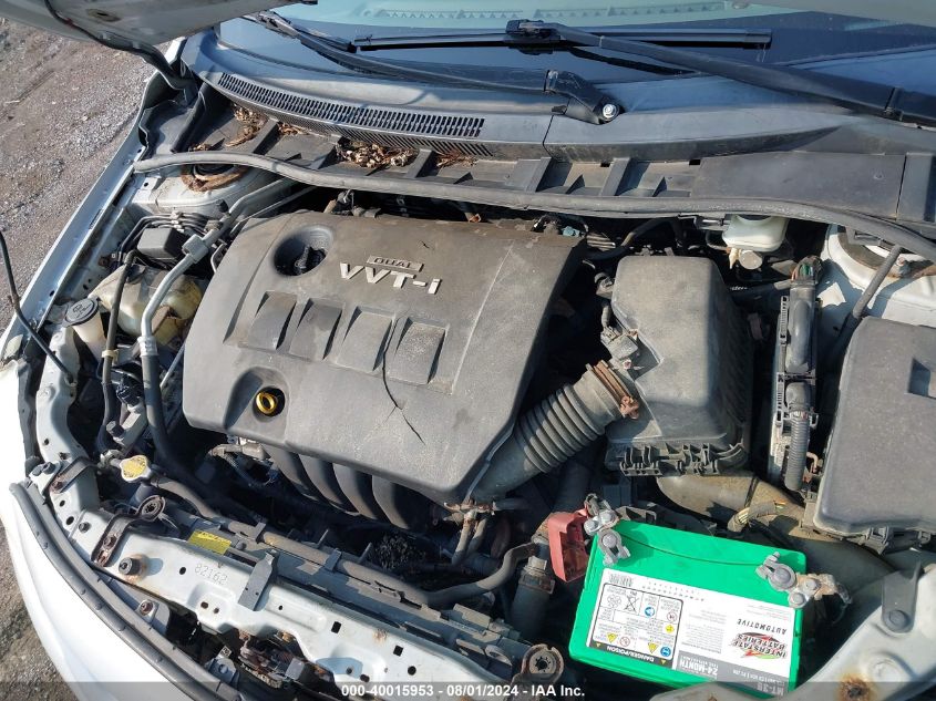 2010 Toyota Corolla S/Le/Xle VIN: 2T1BU4EE1AC310822 Lot: 40015953