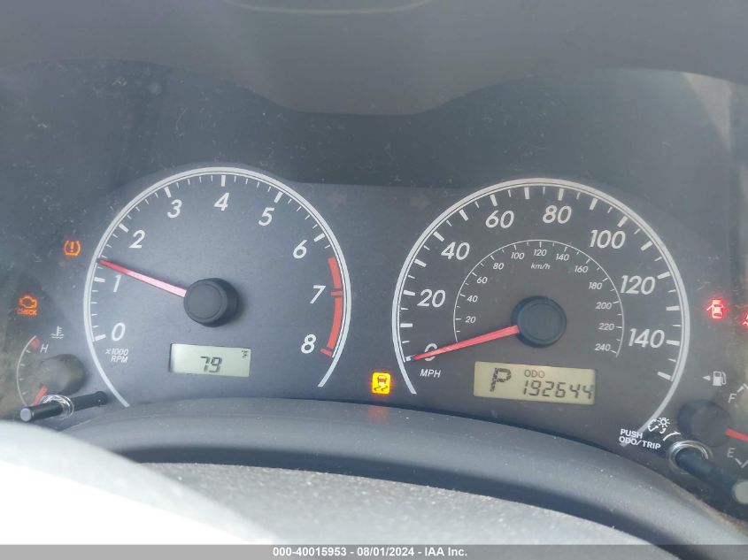 2010 Toyota Corolla S/Le/Xle VIN: 2T1BU4EE1AC310822 Lot: 40015953