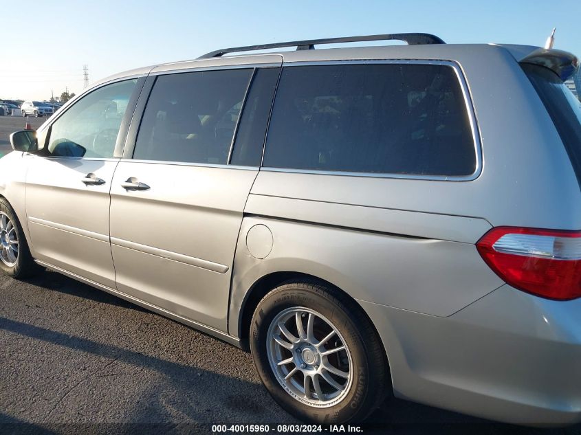 2005 Honda Odyssey Touring VIN: 5FNRL38855B133324 Lot: 40015960