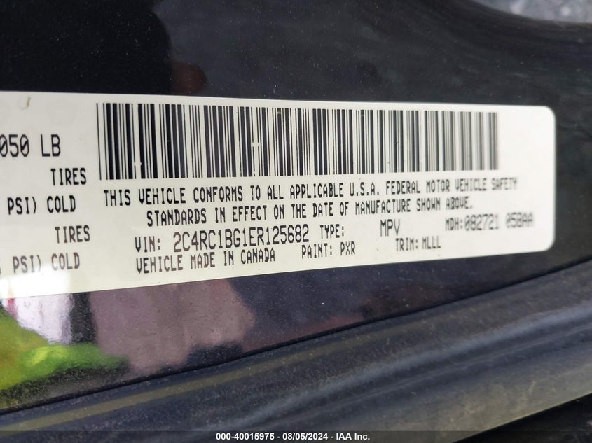 2014 CHRYSLER TOWN & COUNTRY TOURING - 2C4RC1BG1ER125682