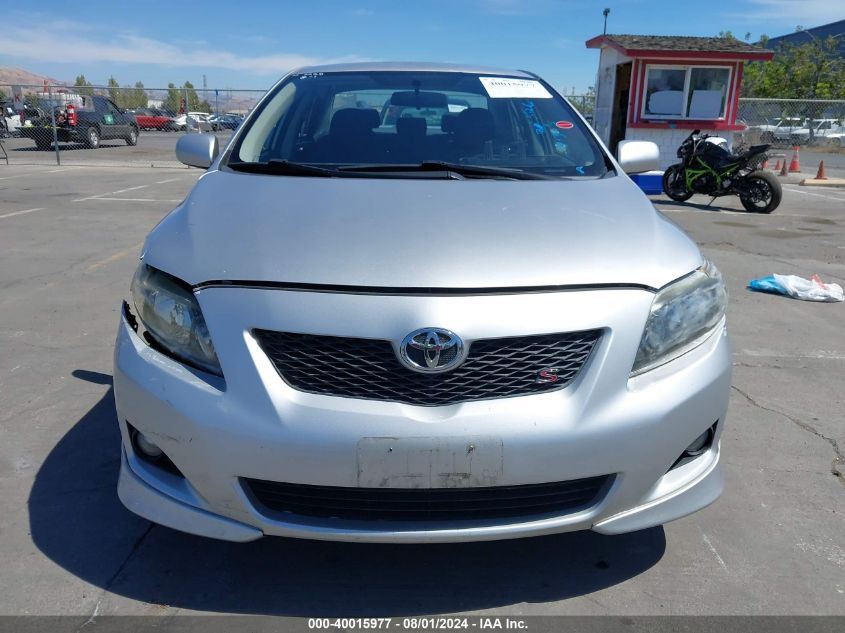 2010 Toyota Corolla S VIN: 2T1BU4EE6AC444872 Lot: 40015977