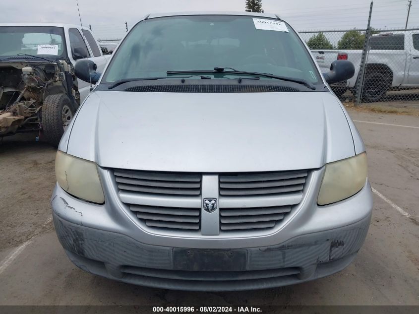 2006 Dodge Caravan Se VIN: 1D4GP25BX6B710667 Lot: 40015996