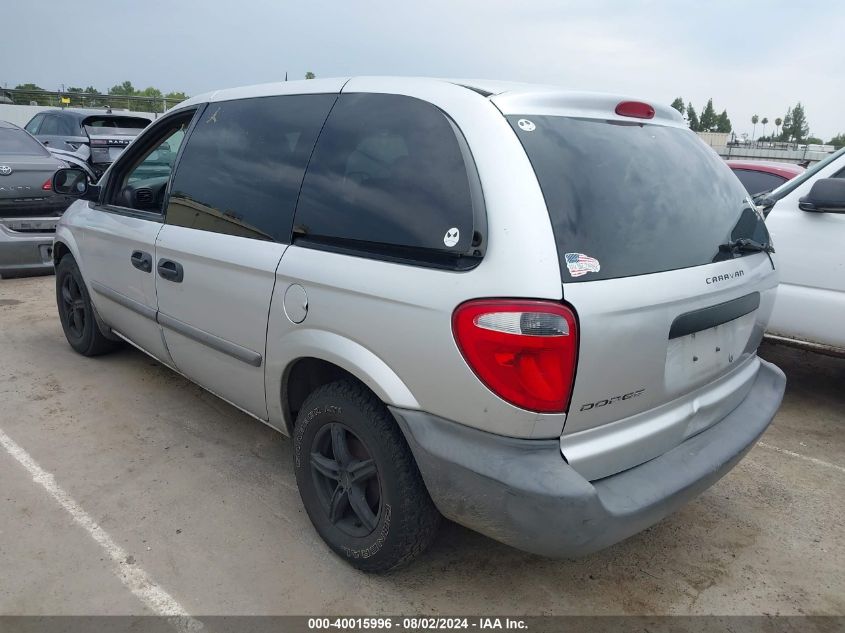 2006 Dodge Caravan Se VIN: 1D4GP25BX6B710667 Lot: 40015996