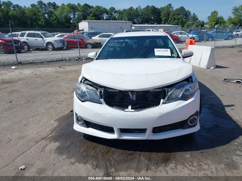 2014 Toyota Camry Se VIN: 4T1BF1FK9EU350261 Lot: 40016000