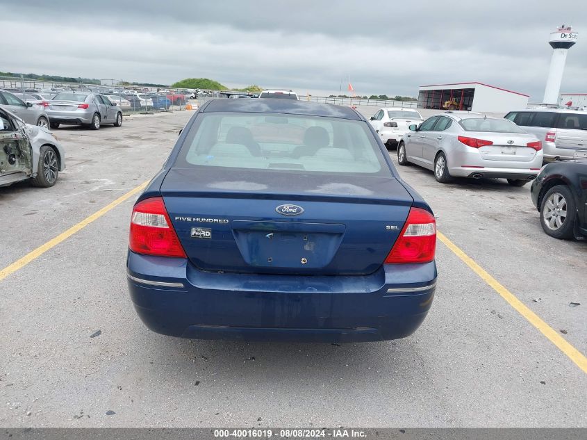 2006 Ford Five Hundred Sel VIN: 1FAFP24146G141924 Lot: 40016019