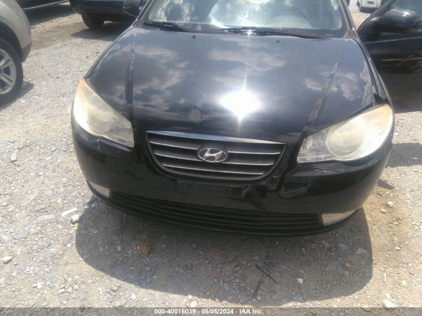 2007 Hyundai Elantra Gls/Limited/Se VIN: KMHDU46D07U258735 Lot: 40016039