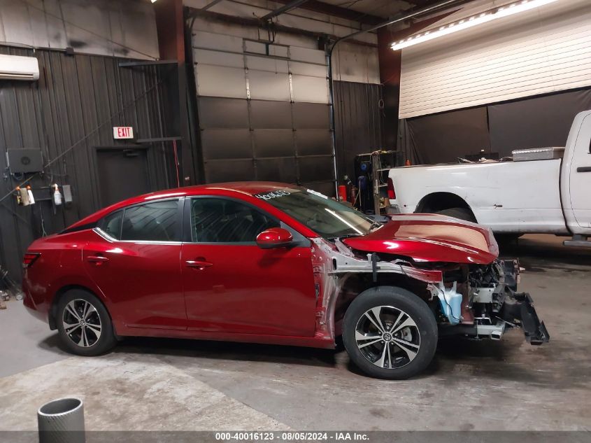 2021 Nissan Sentra Sv Xtronic Cvt VIN: 3N1AB8CV8MY280298 Lot: 40016123