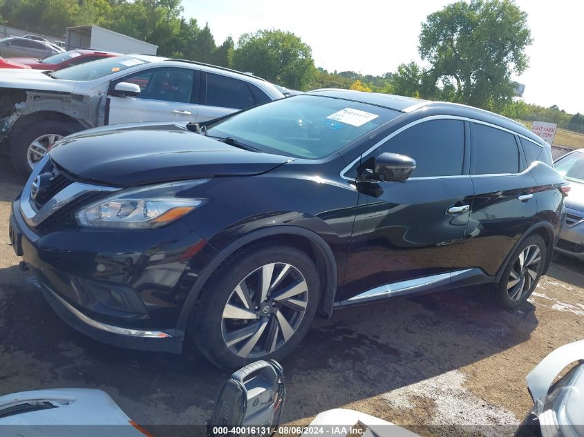 2018 Nissan Murano Platinum VIN: 5N1AZ2MG0JN109328 Lot: 40016131