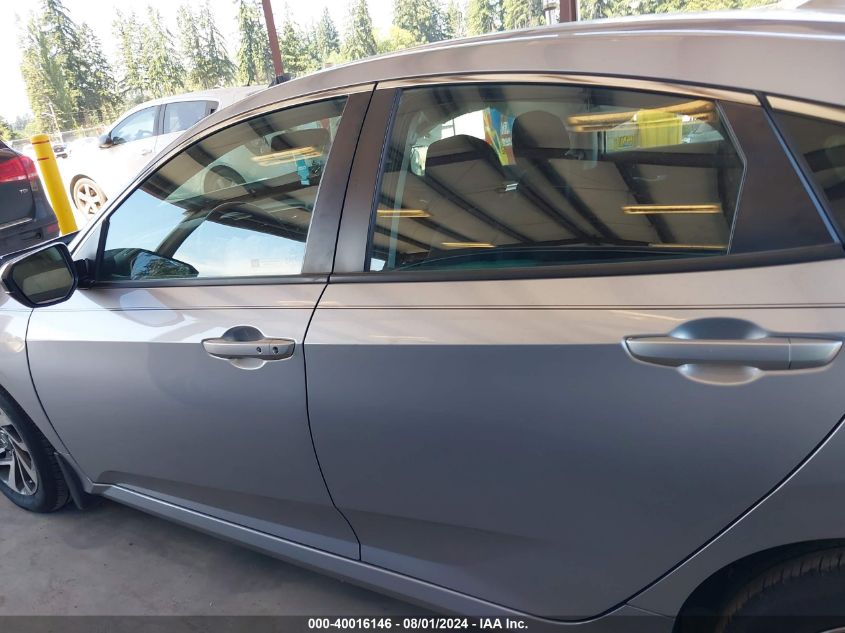 2018 Honda Civic Ex VIN: 2HGFC2F71JH550596 Lot: 40016146