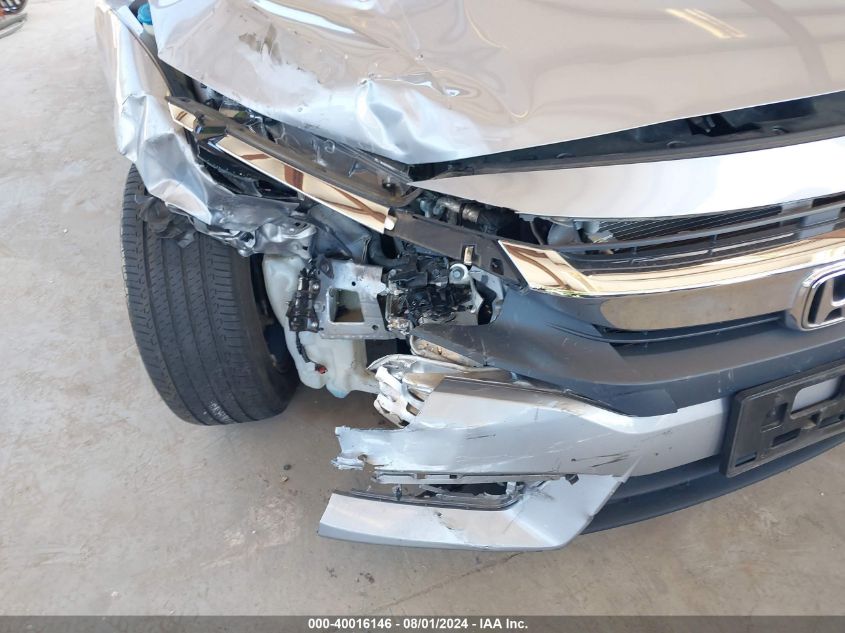 2018 Honda Civic Ex VIN: 2HGFC2F71JH550596 Lot: 40016146