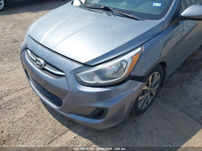 2017 Hyundai Accent Value Edition VIN: KMHCT4AE1HU351263 Lot: 40016149