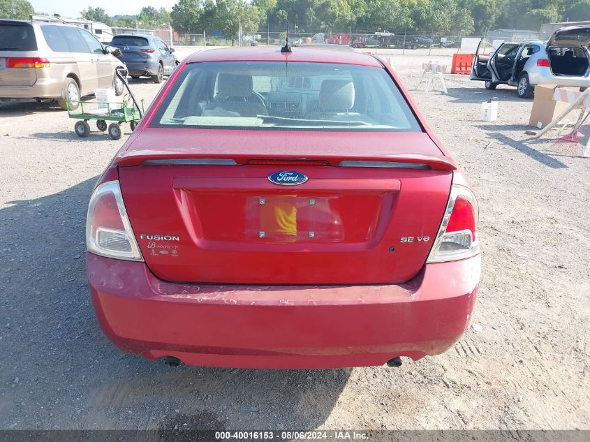 2008 Ford Fusion Se VIN: 3FAHP07198R161395 Lot: 40016153