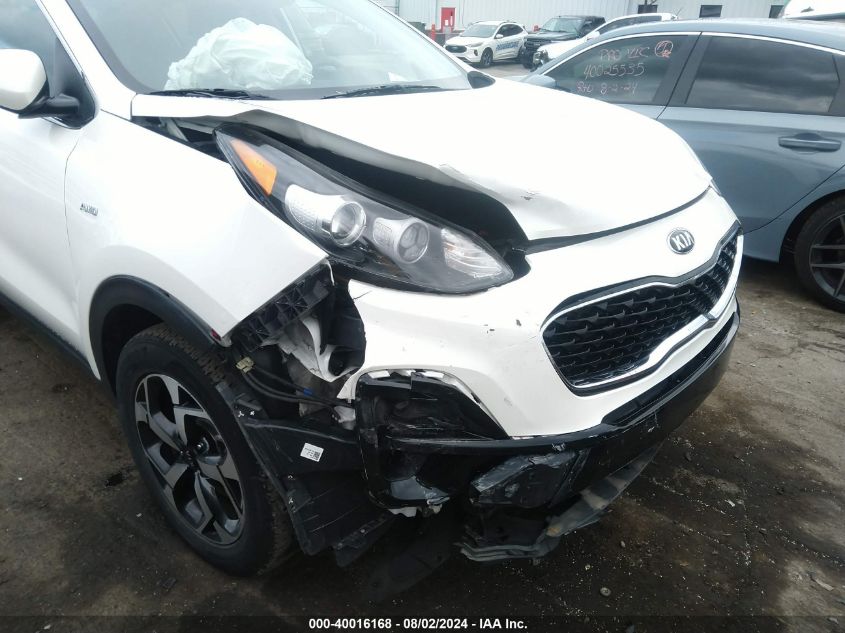 2021 Kia Sportage Lx VIN: KNDPMCAC7M7941469 Lot: 40016168