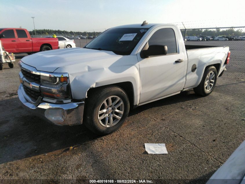 2016 Chevrolet Silverado 1500 Ls VIN: 1GCNCNEC9GZ305113 Lot: 40016169