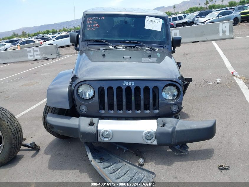 2014 Jeep Wrangler Unlimited Sahara VIN: 1C4BJWEG8EL296504 Lot: 40016172