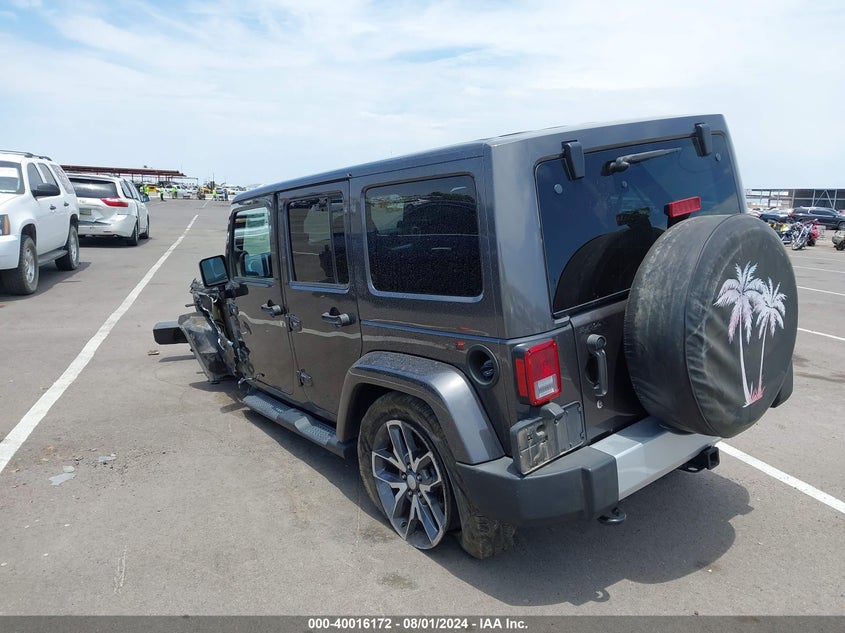 2014 JEEP WRANGLER UNLIMITED SAHARA - 1C4BJWEG8EL296504