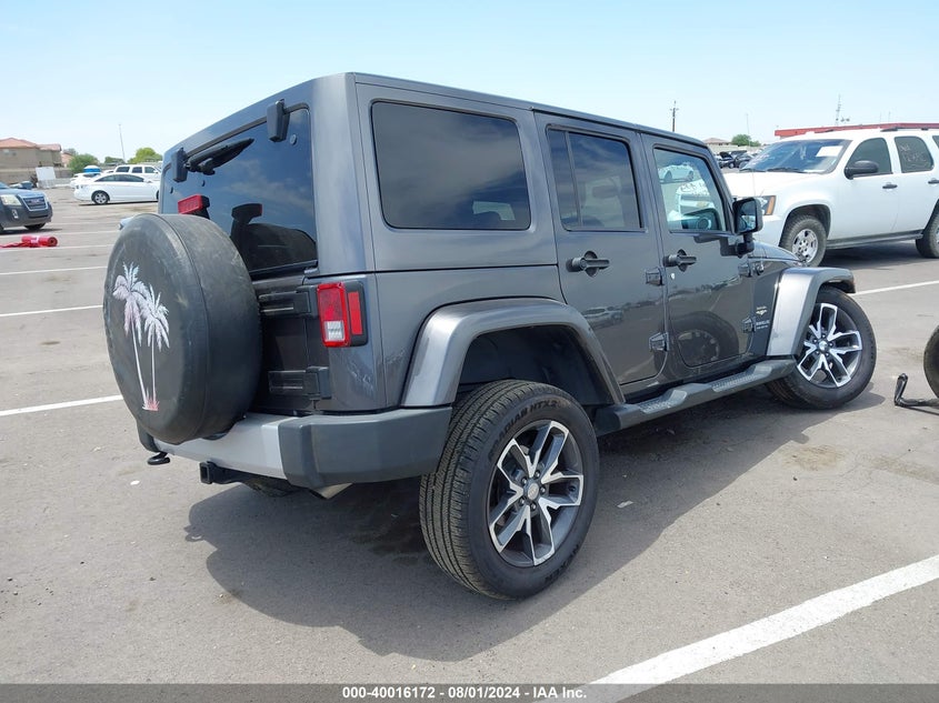 2014 JEEP WRANGLER UNLIMITED SAHARA - 1C4BJWEG8EL296504