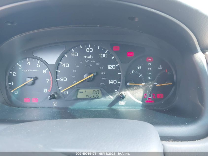 2000 Honda Accord 3.0 Ex VIN: 1HGCG1657YA039984 Lot: 40016176