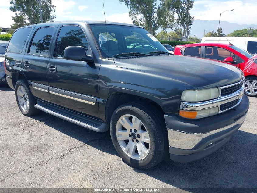 2005 Chevrolet Tahoe Ls VIN: 1GNEC13V55R273634 Lot: 40016177