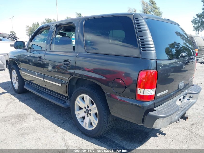 2005 Chevrolet Tahoe Ls VIN: 1GNEC13V55R273634 Lot: 40016177