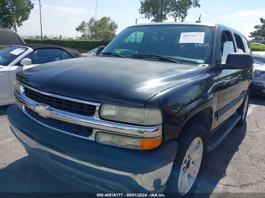 2005 Chevrolet Tahoe Ls VIN: 1GNEC13V55R273634 Lot: 40016177