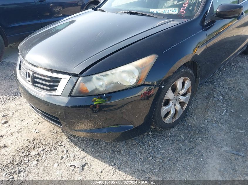 2009 Honda Accord Exl VIN: 1HGCP26859A052490 Lot: 40016195