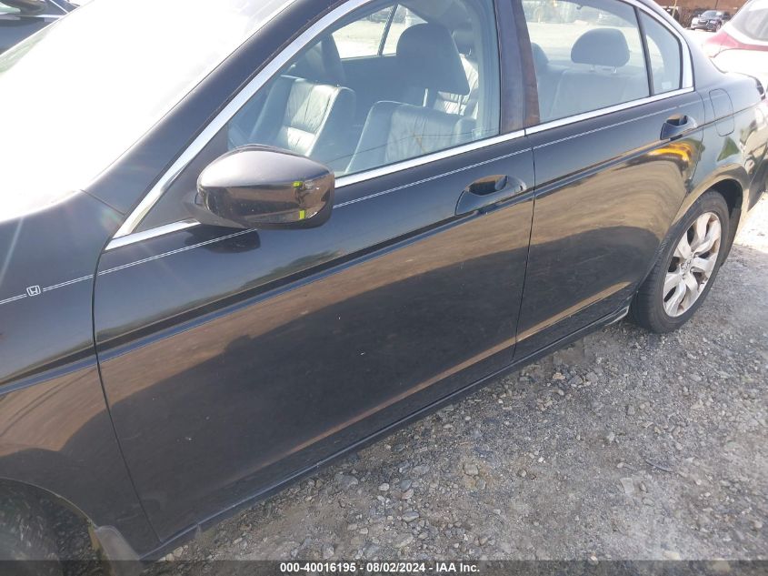 2009 Honda Accord Exl VIN: 1HGCP26859A052490 Lot: 40016195