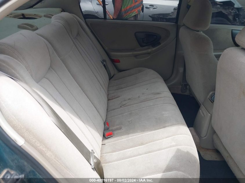 2001 Chevrolet Malibu VIN: 1G1ND52JX16225949 Lot: 40016197