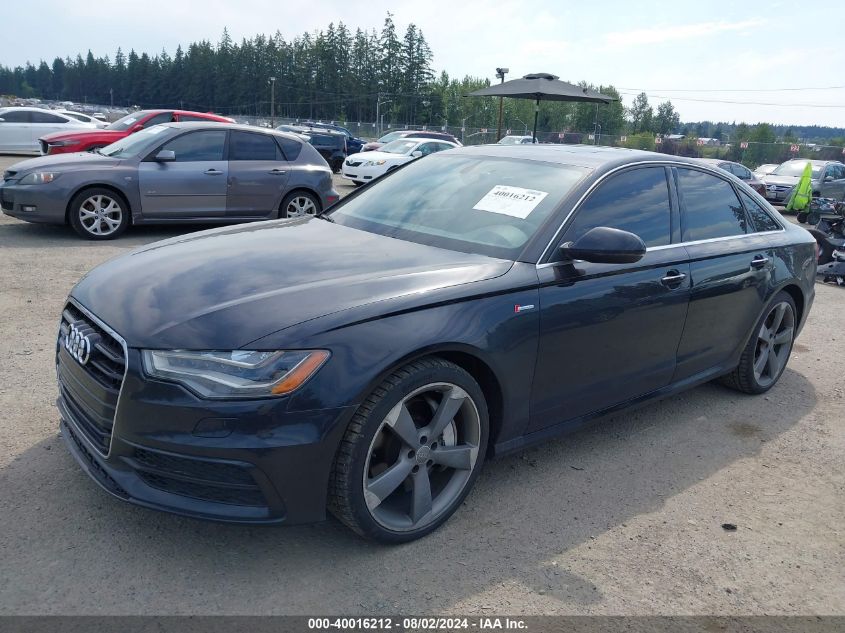 2013 Audi A6 3.0T Premium VIN: WAUHGAFC8DN008178 Lot: 40016212