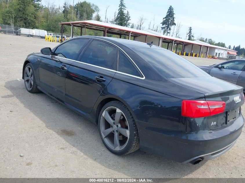 2013 Audi A6 3.0T Premium VIN: WAUHGAFC8DN008178 Lot: 40016212