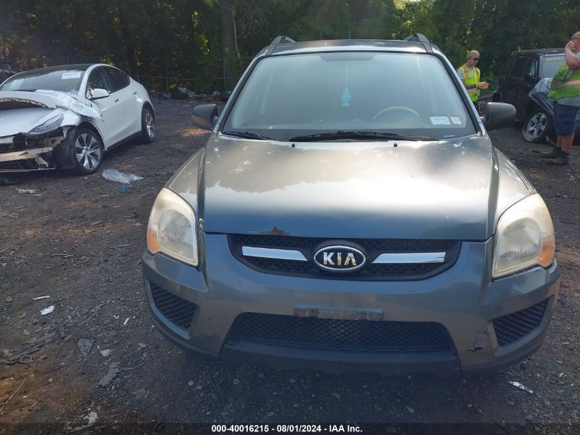 2009 Kia Sportage Lx V6 VIN: KNDJE723097600642 Lot: 40016215