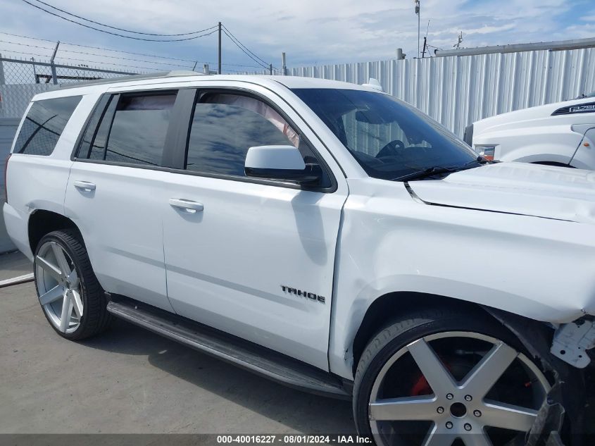 2015 Chevrolet Tahoe Ls VIN: 1GNSCAEC6FR716809 Lot: 40016227