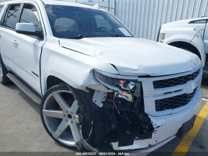 2015 Chevrolet Tahoe Ls VIN: 1GNSCAEC6FR716809 Lot: 40016227