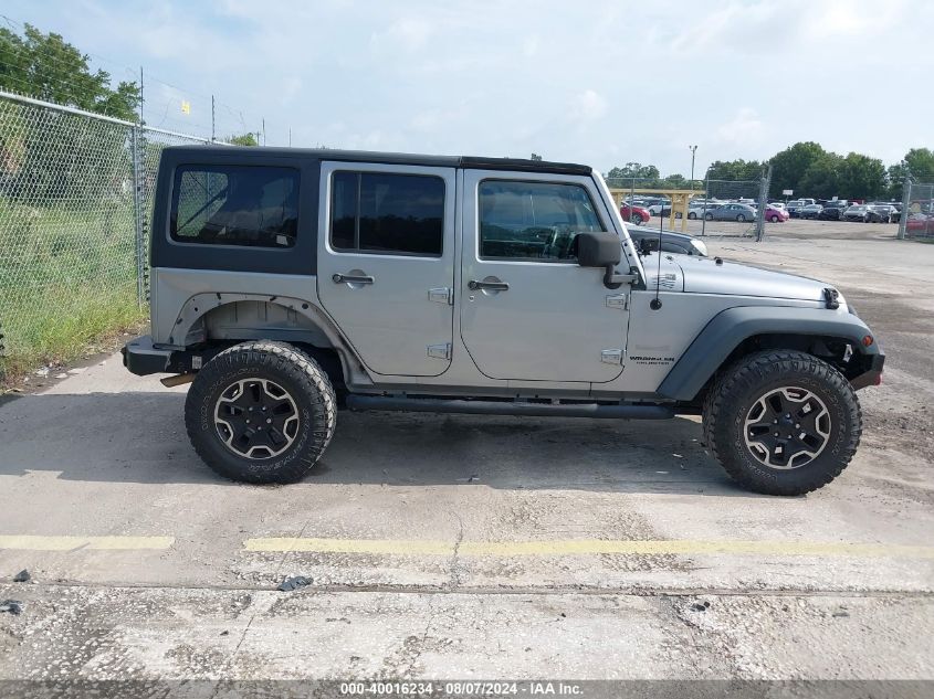 2014 Jeep Wrangler Unlimited Sport VIN: 1C4BJWDG7EL100909 Lot: 40016234