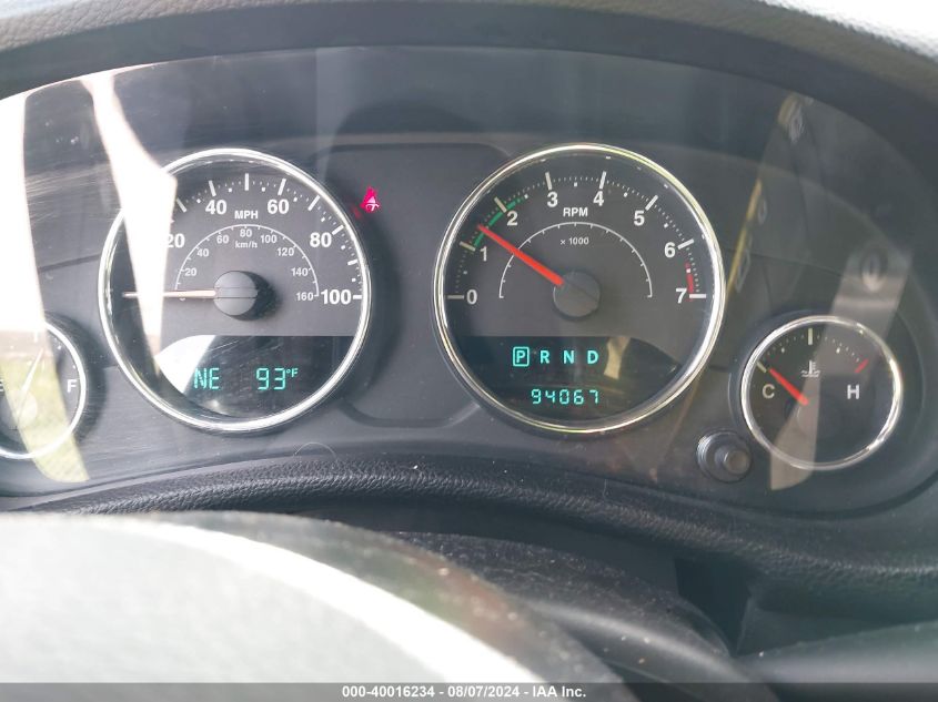 2014 Jeep Wrangler Unlimited Sport VIN: 1C4BJWDG7EL100909 Lot: 40016234