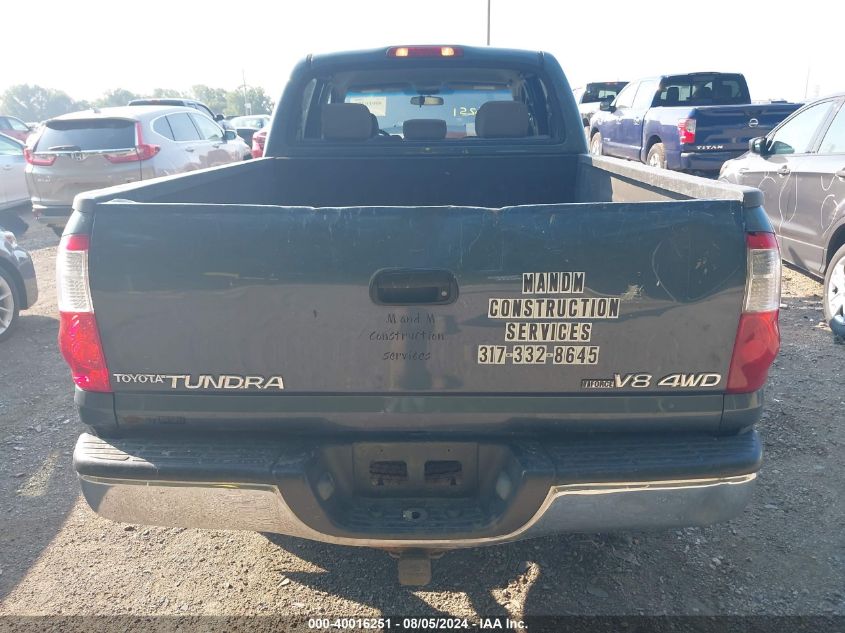 5TBDT44126S535302 2006 Toyota Tundra Sr5 V8