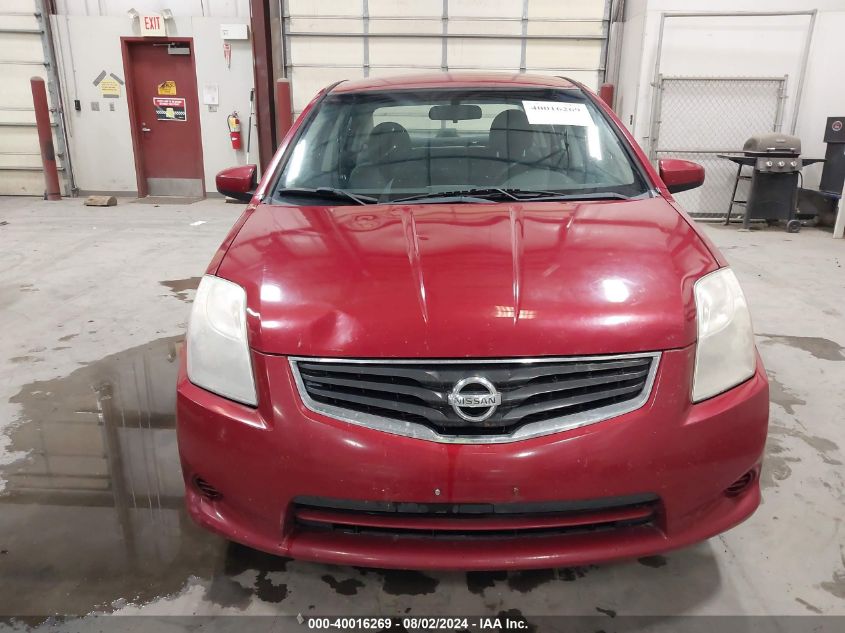 2010 Nissan Sentra 2.0S VIN: 3N1AB6AP5AL702027 Lot: 40016269