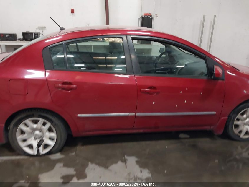 2010 Nissan Sentra 2.0S VIN: 3N1AB6AP5AL702027 Lot: 40016269