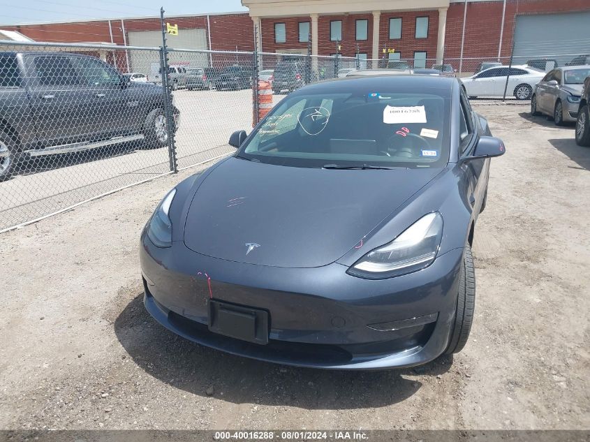 2023 Tesla Model 3 Rear-Wheel Drive VIN: 5YJ3E1EAXPF423072 Lot: 40016288