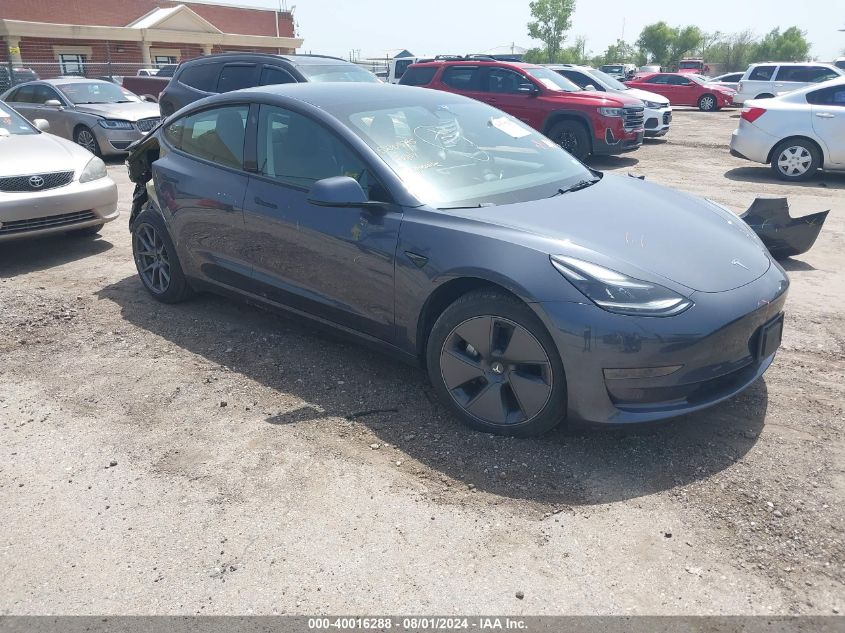 2023 Tesla Model 3 Rear-Wheel Drive VIN: 5YJ3E1EAXPF423072 Lot: 40016288