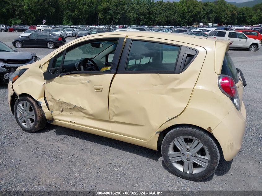 2015 Chevrolet Spark 1Lt Cvt VIN: KL8CD6S97FC733601 Lot: 40016290