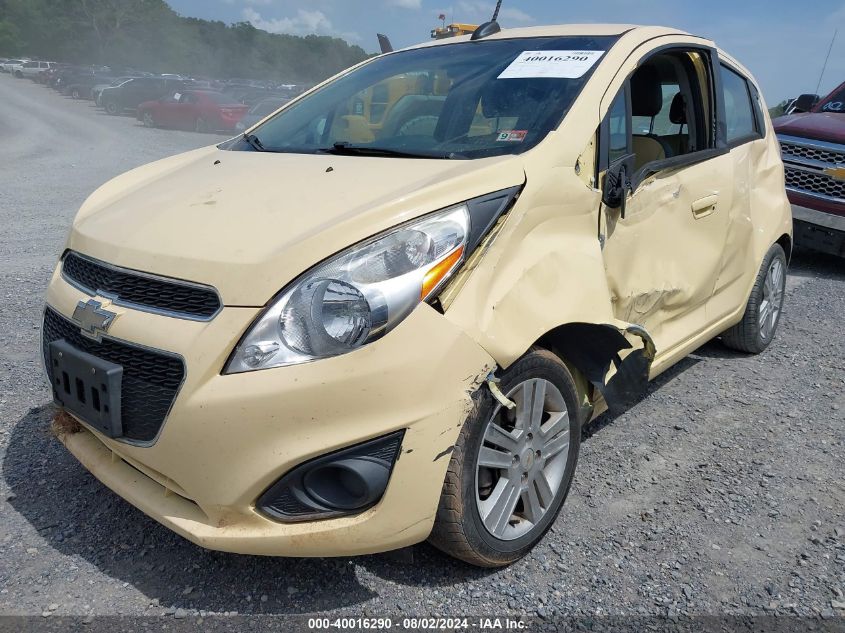 2015 Chevrolet Spark 1Lt Cvt VIN: KL8CD6S97FC733601 Lot: 40016290