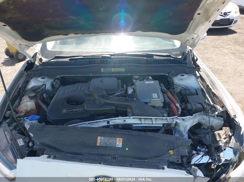 2013 Ford Fusion Hybrid Se VIN: 3FA6P0LU9DR380522 Lot: 40016299