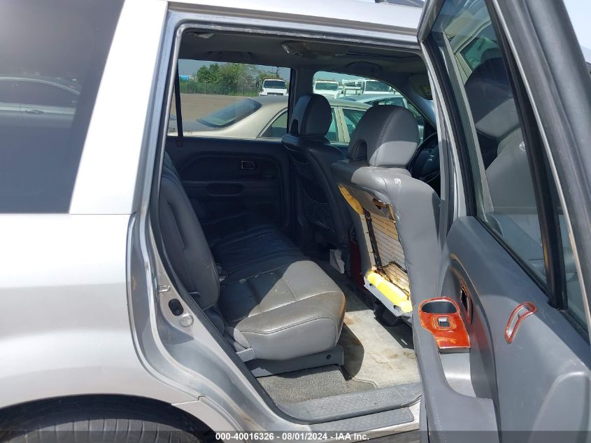 2007 Honda Pilot Ex-L VIN: 5FNYF28747B011173 Lot: 40016326