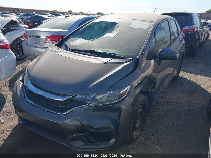 2019 Honda Fit Lx VIN: 3HGGK5H45KM703799 Lot: 40016334