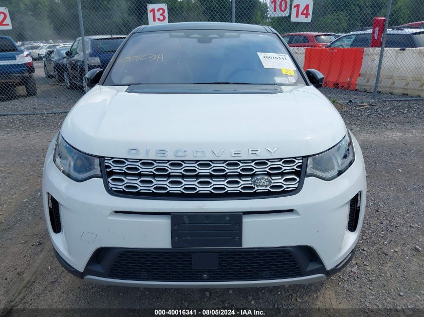 2021 Land Rover Discovery Sport Se VIN: SALCP2FXXMH901837 Lot: 40016341