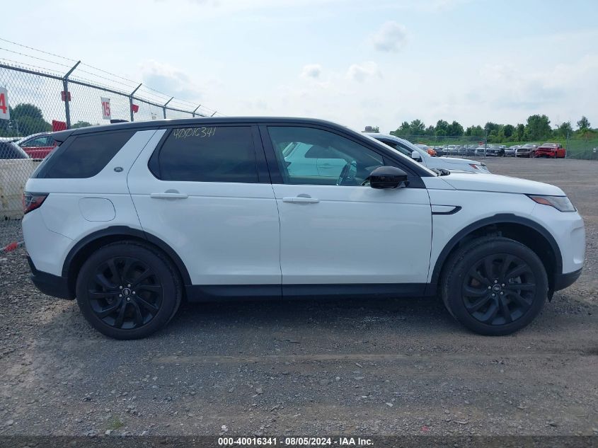 2021 Land Rover Discovery Sport Se VIN: SALCP2FXXMH901837 Lot: 40016341