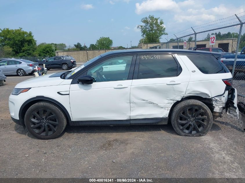 2021 Land Rover Discovery Sport Se VIN: SALCP2FXXMH901837 Lot: 40016341