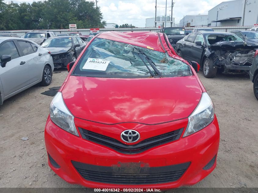 2014 Toyota Yaris VIN: JTDJTUD33ED592503 Lot: 40016342